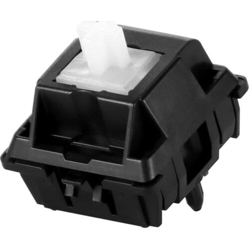 DUROCK Full POM Switches Piano Linear 63.5g, POM T1 Tactile Sunflower 67g, MX Compatible 5 Pins Mechanical Keyswitch