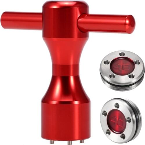 Golf Weights with Golf Wrench 5 Pin Weights Wrench Tool Golf Accessories Golf Weights Set Outdoor Sports