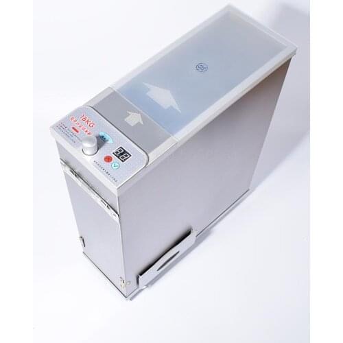 Cabinet stainless steel rice box rice barrel pest control rice box embedded moisture-proof rice box kitchen drawer