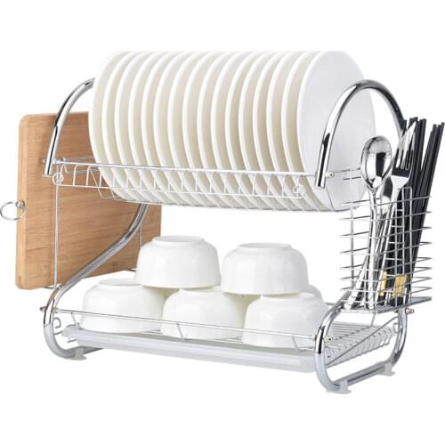 Kitchen Accessories Dish Rack Basket Galvanized Household Wash Great Kitchen Storage Sink Drain Drying Rack Organizer Spice Rack