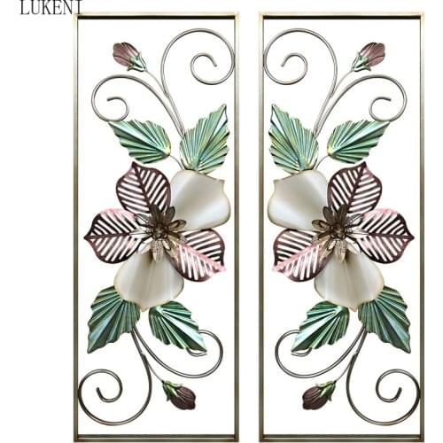 Metal Wall Hanging Living Room Sofa Background Wall Decoration Porch Bedroom Hanging Fashion Three-dimensional Wall Decoration