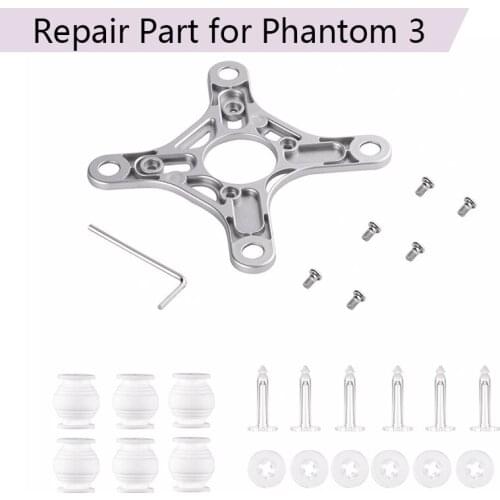 Anti-Vibration Gimbal Mounting Plate Anti-Vibration Rubber Damping Ball for DJI Phantom 3 SE RC Camera Drone Repair Parts