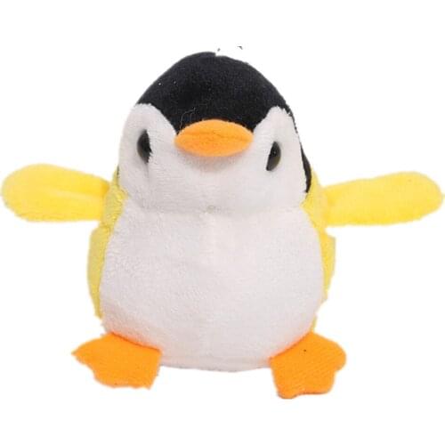 10PCS /LOT Little 7CM Penguin Stuffed TOY , Keychain Pendant Kids Small Penguin Doll