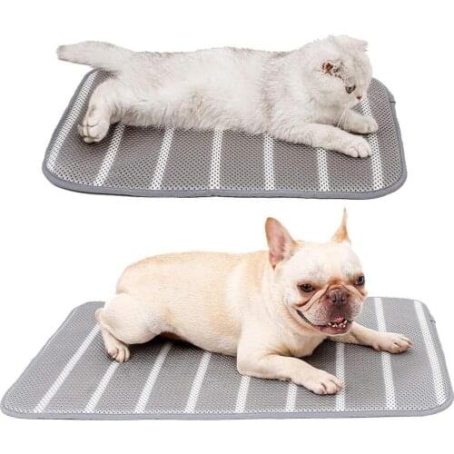 Pet Cooling Pad Breathable Washable Dog Cats Cooling Blanket For Sofa Car Seats Floor Outdoor Travel Pet Supplies