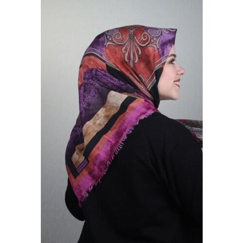 POLOİST LINEN FLAMLI SCARF DESEN-287 - RENK-12