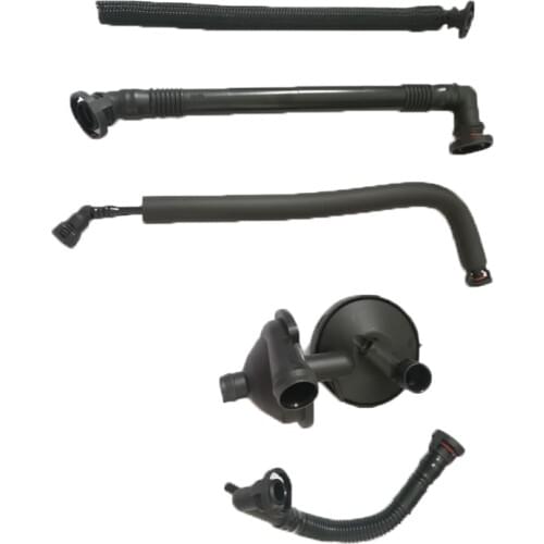 Crankcase Oil Separator Hose & Vent Valve Kit 11617504536 11611432559 For BMW E46 E39 E60 M54 X3 X5 Z3 Z4 11617504535