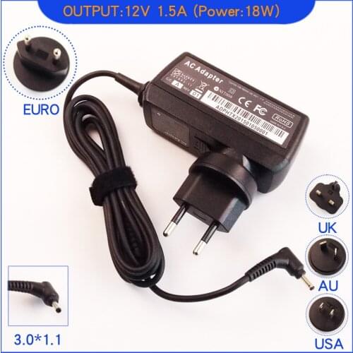12V 1.5A Notebook Ac Adapter Charger for Acer Aspire Switch 10 SW5-015 ADP-18TB C 10 SW5-012-16GW 10 SW5-012-16AA
