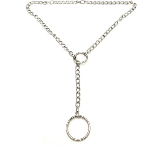 Women Bdsm Chain Necklace Handmade Club Necklaces Hiphop Collares Gothic Halskette Rapper Choker Punk Metal Kolye