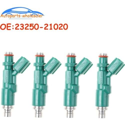 4 Pcs/lot New 23250-21020 2325021020 23209-21020 2320921020 For 01-09 Prius Echo Scion xA xB 1.5L Fuel Injector Car Accessories