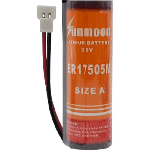 5PCS ER17505M ER17505 3.6V2800mAh water meter battery power type with plug