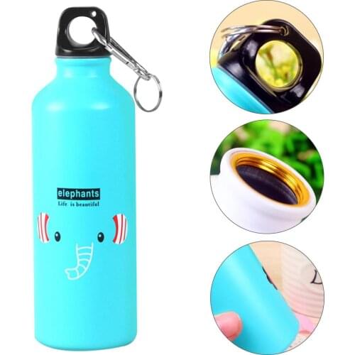 500ml Cute Water Blttle Lovely Animals Outdoor Portable Sports Cycling Camping Hiking Bicycle School Kids Water Bottle