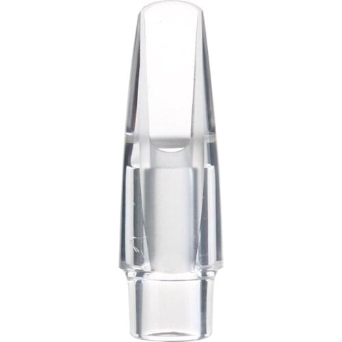 Alto Saxophone Transparent Mouthpiece E-flat Crystal Mouthpiece Mini Portable for Beginner Music Player of Saxophone Accessories