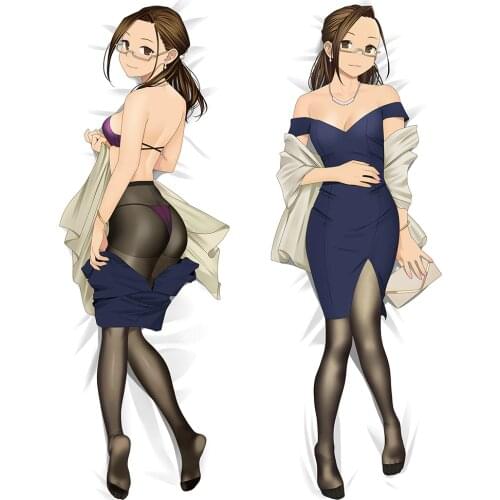 2020-January Update Japanese Anime Miru Tights Okuzumi Yuiko Dakimakura Throw Pillow Cover Hugging Body Pillowcase