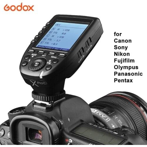 Godox Xpro TTL Wireless Flash Trigger Transmitter Remote Controller for Canon Nikon Sony Olympus Panasonic Fuji for GODOX Flash