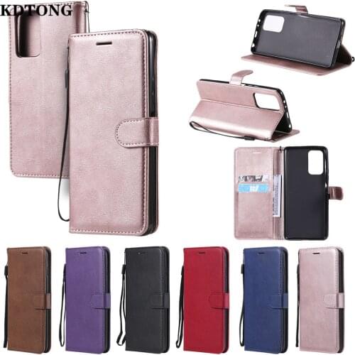 Wallet Phone Case for Xiaomi Redmi 10X 9 9A 9C K30 Note 10 9 8 Pro 8T Funda Classic Solid Color PU Flip Leather Protection Cover