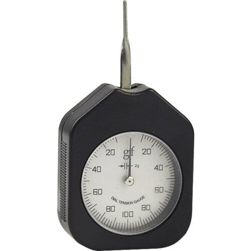 Dial Tension Meter Tester Single Pointer Tensiometer Gauge with Max Measured Value 100g