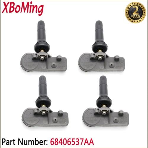 TPMS Tire Pressure Monitor Sensor 68406537AA For Chrysler 300 Dodge Charger Challenger Durango Jeep Grand Cherokee Wrangler