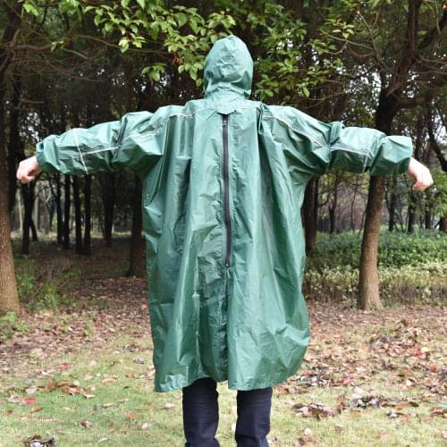 40D Fabrics Rainwear raincoat men Raincoat Rain Gear Raincoat Outdoor sports Camping Raincoat Bionic Raincoat Hiking Poncho