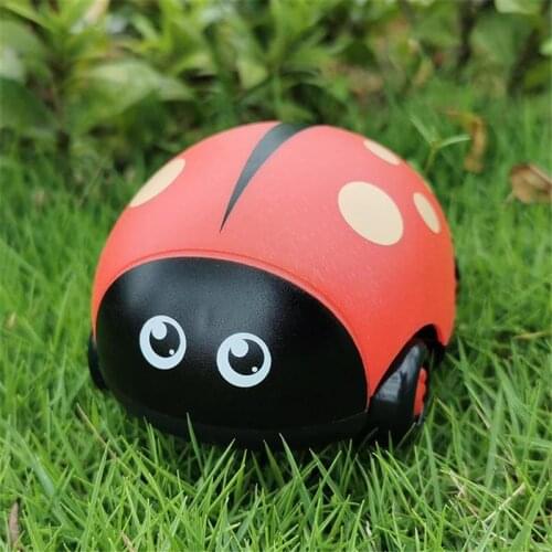 Two-way Inertial Pulls Back Cars Insect Design Friction Powered Cars Toy Lovely Friction Powered Vehicle Toy for Children