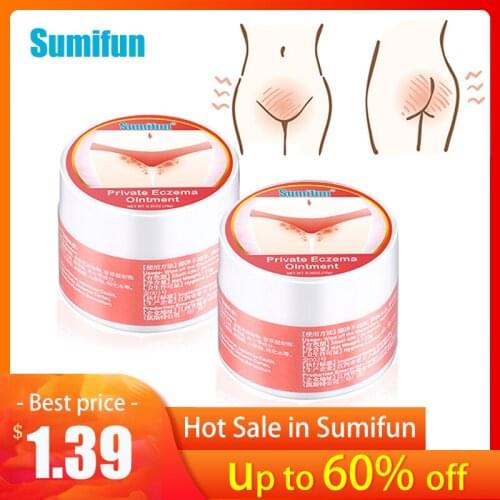Intimate Anti-itch Medical Plaster Remove Odor Antibacterial Cream Pussy Underarm Armpit Deodorant Pruritus Dermatitis Ointment