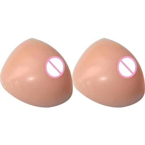 A Cup 500gi Artificial Silicone Soft Breast Forms Fake Breasts For Crossdresser Postoperative Drag Queen Chest Protection Set