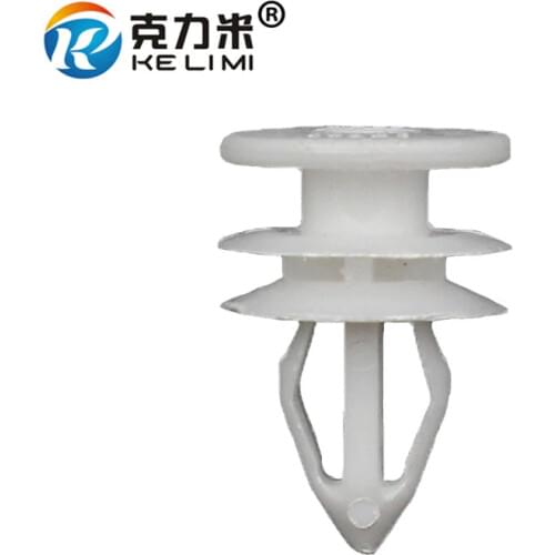 KELIMI 20x Truck Door Panel seal retaining clips white fastener buckle clamp plastic clip