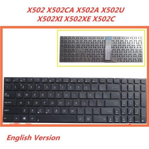 Laptop English Keyboard For Asus X502 X502CA X502A X502U X502XI X502XE X502C notebook Replacement layout Keyboard