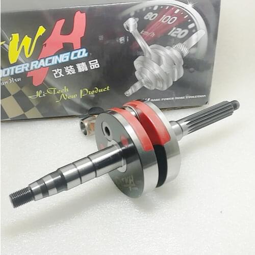TWH crank High quality crankshaft For Yamaha JOG50 50 JOG90 90 3KJ 41.4mm+2.2 45mm+3.0 racing parts tuning crankshaft crank