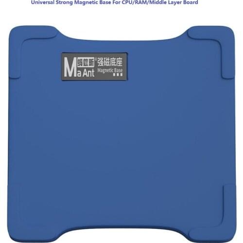 MasterXu MaAnt Magnetic Base for iPhone CPU A8 A14 Middle Frame X-12 Pro Max Android CPU RAM Middle Layer Board Reball