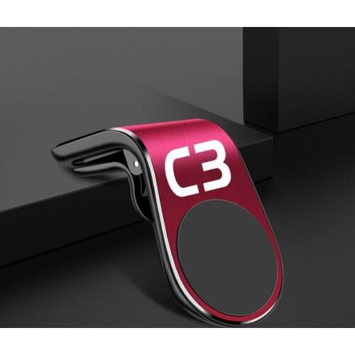 Metal Magnetic Car Phone Holder For CITROEN C3 C4 C5 C3-XR berlingo jumper Car Accessories