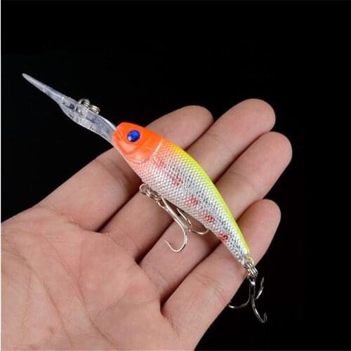 MinnowArtificial Sinking Wobblers 8G/10CM Professional Plastic Fishing Bait 3D Eyes Anti-Corrosion Bionic Fishing Lure Hard Bait