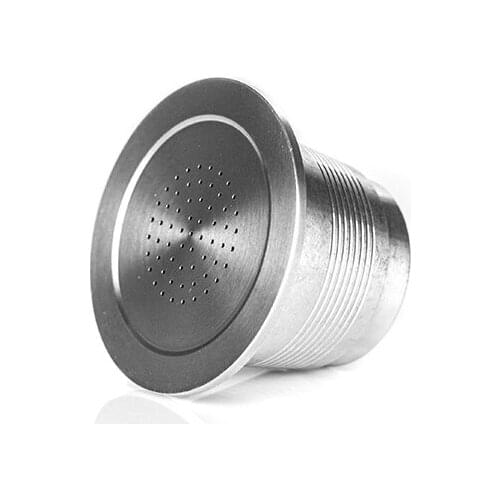 Nespresso Refillable Capsule Stainless Steel Coffee Inox Cafe Permanent Coffee Filter Tamper Coffeeware For Nespresso Machines