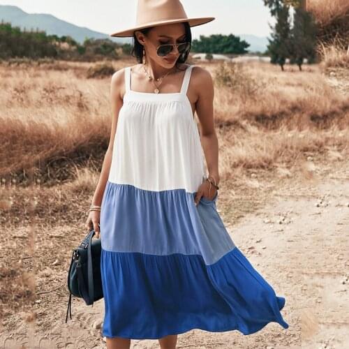 Poberlagals Boho Summer Dresses