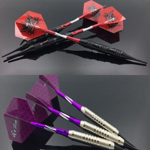 3Pcs / Set 18g/20g Professional Soft Tip darts Electronic Dartboard Aluminum Alloy Dart Flights Sports Shooting