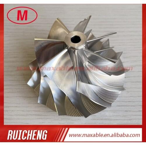S200-EFR 1283-123-2007 7+7 blade 62.60/84.48mm high peroformance turbo aluminum 2618/Billet/milling compressor wheel for EFR837