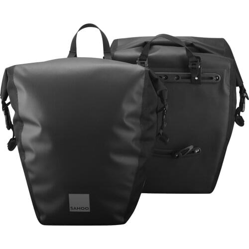 10/20L Large Capacity Cycling Trunk Bag Bicycle travel case Bike Pannier Bag Waterproof Multi-functional Shoulder Handbag