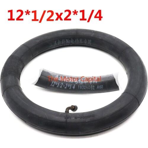 High quality12 1/2x2 1/4 Inner Camera 12.5 Inch Inner Tire 12 1/2*2 1/4 Inner Tube with Bend Valve for Electric Vehicle Parts