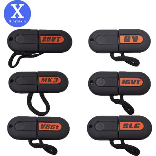 XINYUEXIN HU49 Uncut Blade with LED LIGHTING KEYS FOR VW 8V 16V 20VT TDI MK3 Golf G40 SLC Car Key Shell NO LOGO