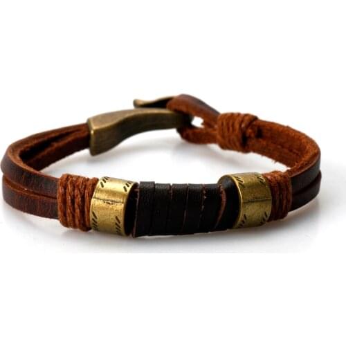 Hook Anchor Bangle Bracelet For Women Men Pulsera Handmade Weave Polyester Material Bracelet