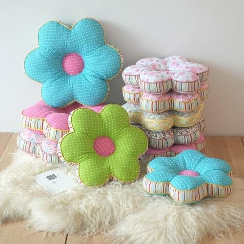 Flower-shaped Throw Pillow, Cheap Car Seat Cushion Home Decoration, Thick Office Chair Cushion Sofa Decorative Pillow