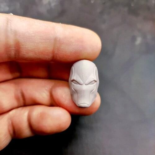 Blank 1/12 Scale Red Hood Jason Todd Head Sculpt Unpainted Fit 6" ML Figure