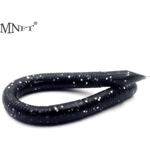 MNFT 8Pcs Fake Earthworme Baits Artificial Fishing Stick Soft Lure Worm Maggot Soft Bait Lures Tackle 13cm 4g