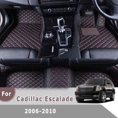 RHD Carpets For Cadillac Escalade 2010 2009 2008 2007 2006 Car Floor Mats Accessories Interior Decoration Pedal Tapis Accessory