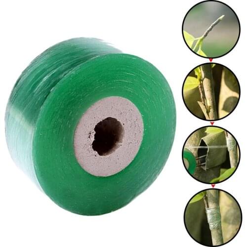 2cmx100m Garden Bind Tape Stretchable Waterproof Elastic Film Trees Special Self Adhesive Grafting Seeding Fruit Tools Muco Z2V4