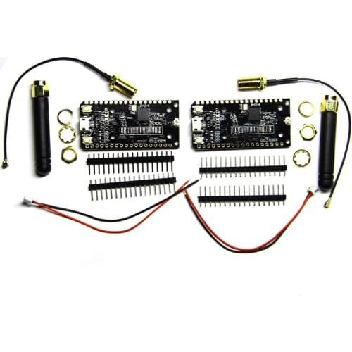 LILYGO® TTGO 2Pcs SX1276 LoRa ESP32 868MHz Bluetooth WI-FI Internet Antenna Development Board