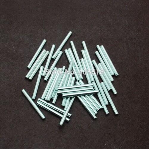 50pcs 1MM axis diameter length 38mm Toys car axle iron bars stick drive rod shaft coupling connecting shaft