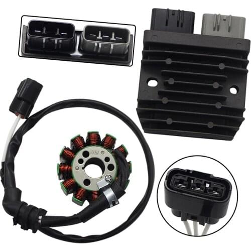 Motorcycle Voltage Regulator Rectifier+Ignition Magneto Stator Coil For Yamaha FZ1-S 2006-2015 FZ8 FZ8-N FZ8-NA OEM:1D7-81960-00