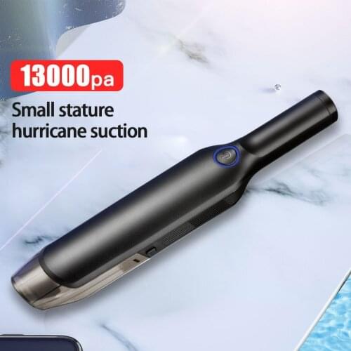 Handheld Car Vacuum Cleaner 13000Pa Powerful High Suction Car Aspirateur For Car Wet/Dry Dual-use Portable Auto Vacuum Cleaner