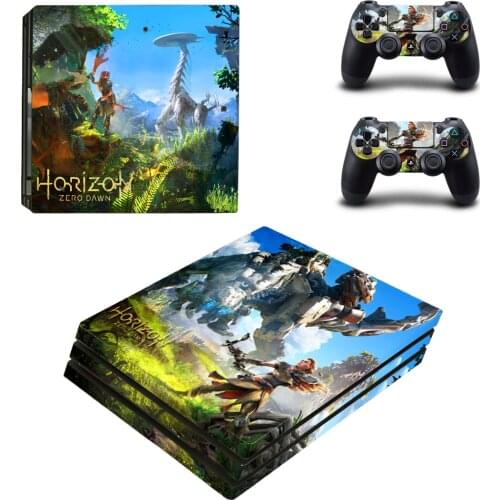 Horizon: Zero Dawn Style Skin Sticker for PS4 Pro Console And Controllers Decal Vinyl Skins Cover Style 1065