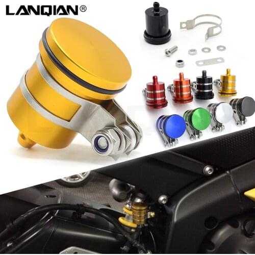 Universal Cnc Motorcycle Rear Brake Fluid Reservoir Clutch Tank Oil Fluid Cup for Buell XB12Ss XB9/12R/12Scg/12X adventure